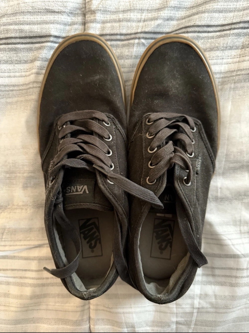 VANS Men’s Black Shoes 11